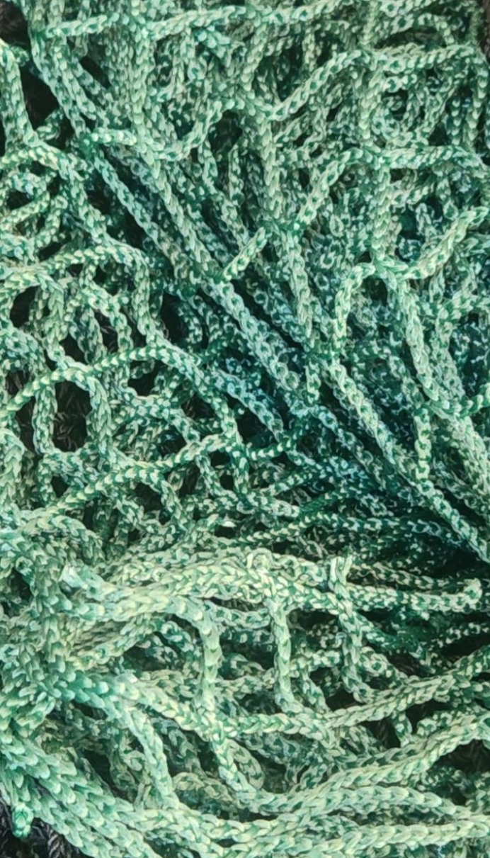 Woven 1.5": Green color, 7'W x 12'L